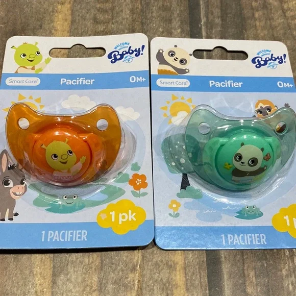 Universal Baby Shrek and Baby Kung Fu Panda Baby Pacifiers - Picture 2 of 6